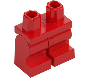 LEGO Red Minifigure Medium Legs (37364 / 107007)