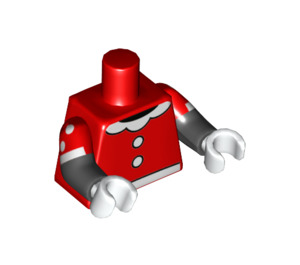 LEGO rot Minnie Mouse Minifig Torso (973 / 16360)