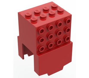 LEGO rouge Monorail Motor Boîte (2619)
