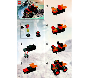 LEGO Red Monster Set 4592 Instructions