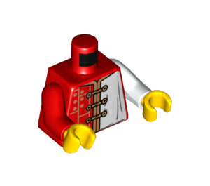 LEGO Rosso Mr. Tang Minifigure Busto (973 / 76382)