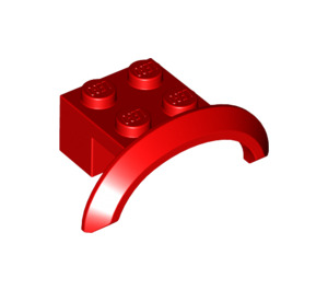LEGO rot Kotflügel Backstein 2 x 4 x 1 mit Rad Bogen (28579 / 98282)