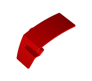 LEGO Red Mudguard Panel 3 Left (61071)