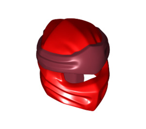LEGO Red Ninjago Wrap with Dark Red Headband (40925)