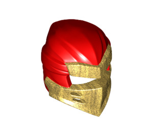 LEGO rouge Ninjago Wrap avec Pearl Gold Armor (66953)