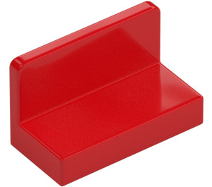 LEGO Red Panel 1 x 2 x 1 with Rounded Corners (4865 / 26169)