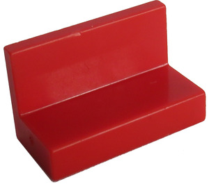 LEGO Red Panel 1 x 2 x 1 with Square Corners (4865 / 30010)