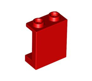 LEGO rouge Panneau 1 x 2 x 2 avec supports latéraux, tenons creux (35378 / 87552)