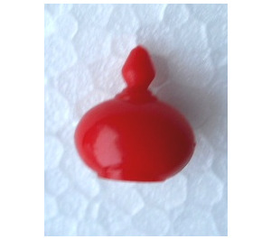 LEGO Red Perfume Bottle with Oval Base