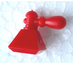 LEGO Red Perfume Bottle with Pyramid Base