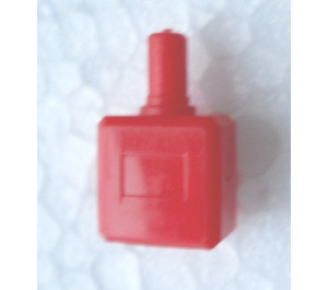 LEGO Red Perfume Bottle with Rectangular Base