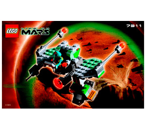 LEGO Red Planet Cruiser 7311 Instructies