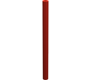 LEGO Red Plastic Hose 4.8 cm (6 Studs) (76279 / 100754)