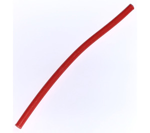 LEGO Röd Plastslang 8.8 cm (11 Knoppar) (63037 / 100752)