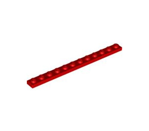 LEGO Red Plate 1 x 12 (60479)