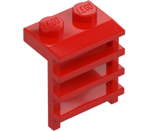 LEGO Rot Platte 1 x 2 mit Leiter (4175 / 31593)