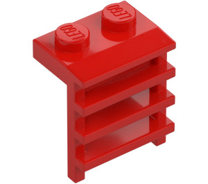 LEGO Red Plate 1 x 2 with Ladder (4175 / 31593)