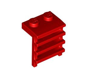 LEGO Red Plate 1 x 2 with Ladder (4175 / 31593)
