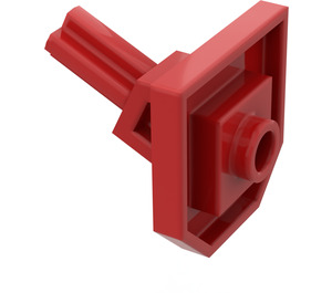 LEGO Red Plate 2 x 2 with One Stud and Angled Axle (47474)