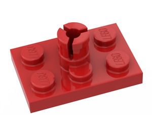 LEGO Red Plate 2 x 3 with Helicopter Rotor Holder (3462)