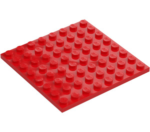 LEGO Red Plate 8 x 8 (41539 / 42534)