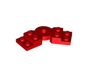 LEGO Red Plate Rotated 45° (79846)