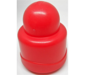LEGO Red Primo 1 x 1 round without Rattle (49272)