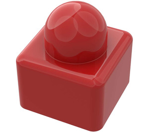 LEGO rouge Primo Brique 1 x 1 (31000 / 49256)