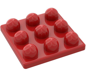 LEGO Red Primo Plate 3 x 3 (31012)