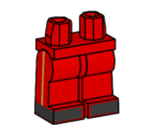 LEGO Red Prince Charming Hips and Legs (73200)