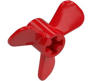 LEGO Rot Propeller mit 3 Klingen (6041)