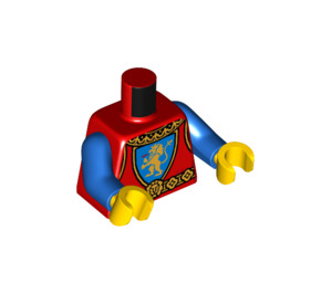 LEGO Red Queen Lionne with Cape Minifig Torso (973 / 76382)
