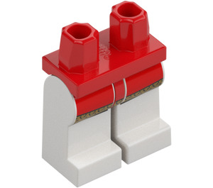 LEGO Rojo Queen Lionne con Capa Minifigura Caderas y piernas (3815 / 78251)