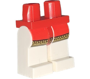 LEGO Red Queen Lionne with Cape Minifigure Hips and Legs (3815 / 78251)