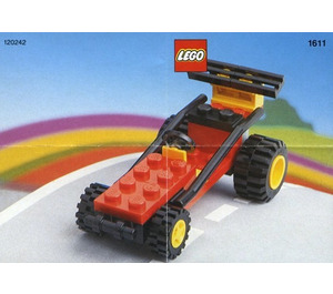 LEGO rouge Race Auto 1611-1