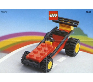 LEGO Red Race Car 1611-1