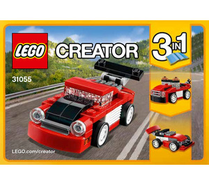 LEGO Red Racer Set 31055 Instructions