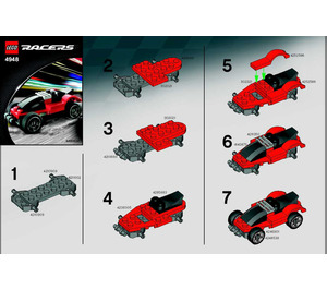 LEGO Red Racer 4948 Instructies