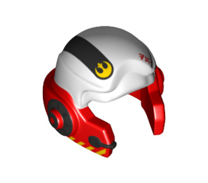 LEGO Red Rebel Helmet with Red (37694)