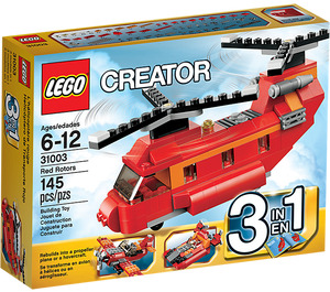 LEGO Red Rotors Set 31003 Packaging