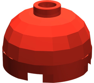 LEGO Red Round Brick 2 x 2 Dome Top (Undetermined Stud - To be deleted)