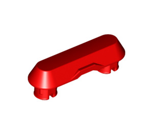 LEGO rot Gummi Attachment for Groß Treten Link (14149)