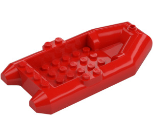 LEGO Rot Gummi Boot 6 x 12 x 2 (78611)