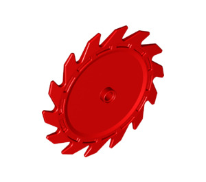 LEGO Red Saw Blade with 14 Teeth (61403)