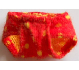 LEGO Red Scala Clothing Baby Pants with Yellow Polka Dots