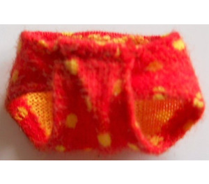 LEGO Rood Scala Clothing Baby Pants met Geel Polka Dots