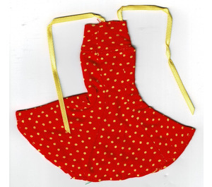 LEGO Red Scala Clothing Female Dress Shoulderless
