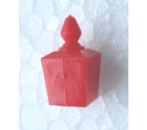 LEGO rouge Scala Perfume Bouteille avec Carré Base