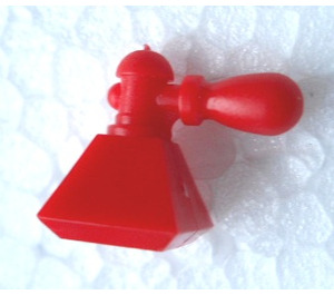 LEGO Red Scala Perfume Bottle with Triangular Base