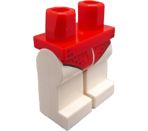 LEGO Red Scorpion Luchadora Minifigure Hips and Legs (3815 / 84553)